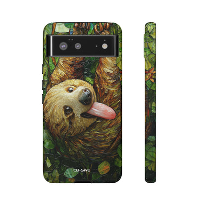 Sloth Hangs Playfully - Google Pixel Case
