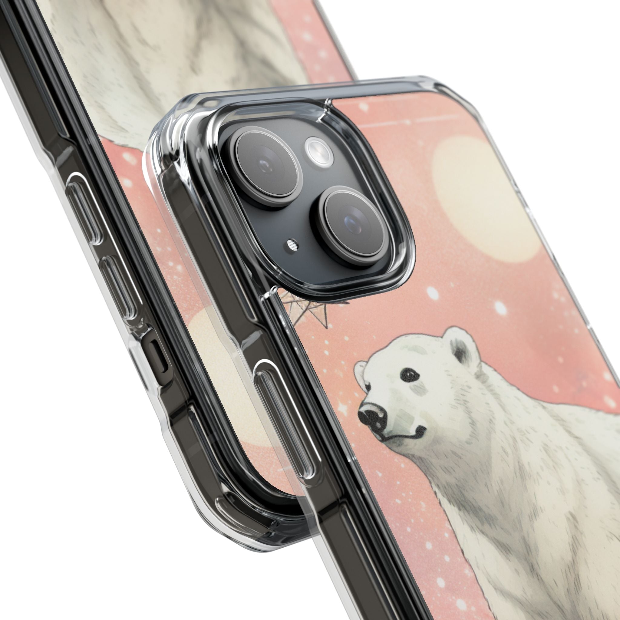 Polar Bear Radiance iPhone 15 Case - Impact
