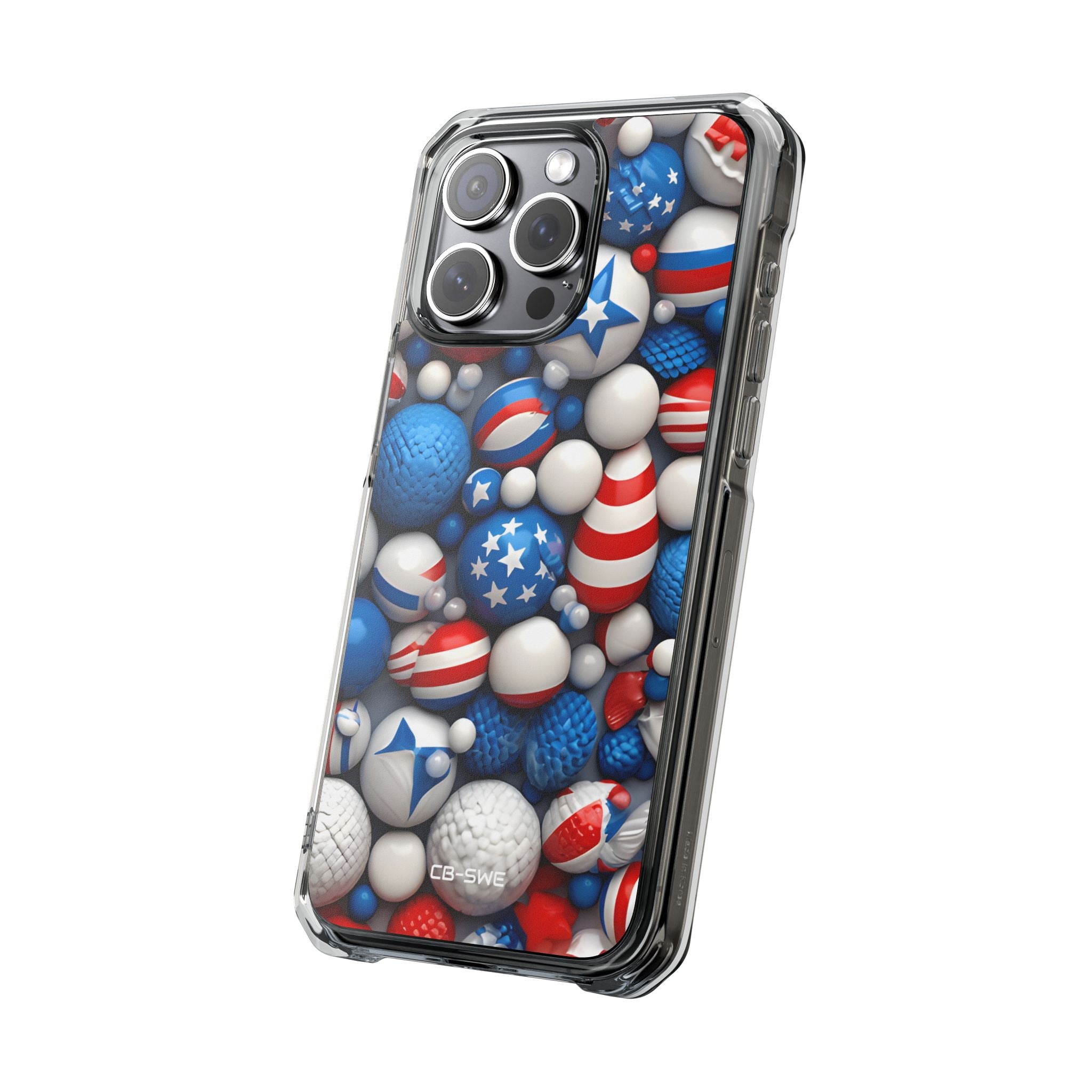 Festive Spheres Cluster iPhone Case - Impact