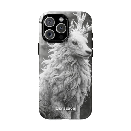 Mystical Majesty: Grayscale Enchantment - for iPhone 16