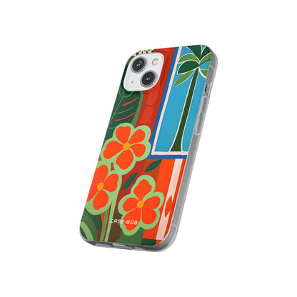 Orange Blossom Burst iPhone 14 Case - Soft