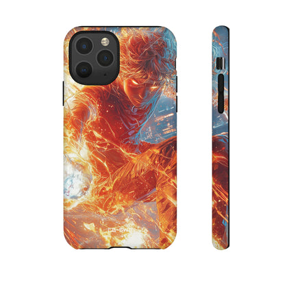 Flames Dance Wildly - iPhone Case