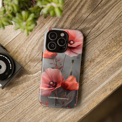 Ethereal Floral Elegance iPhone 16 - Tough Phone Case