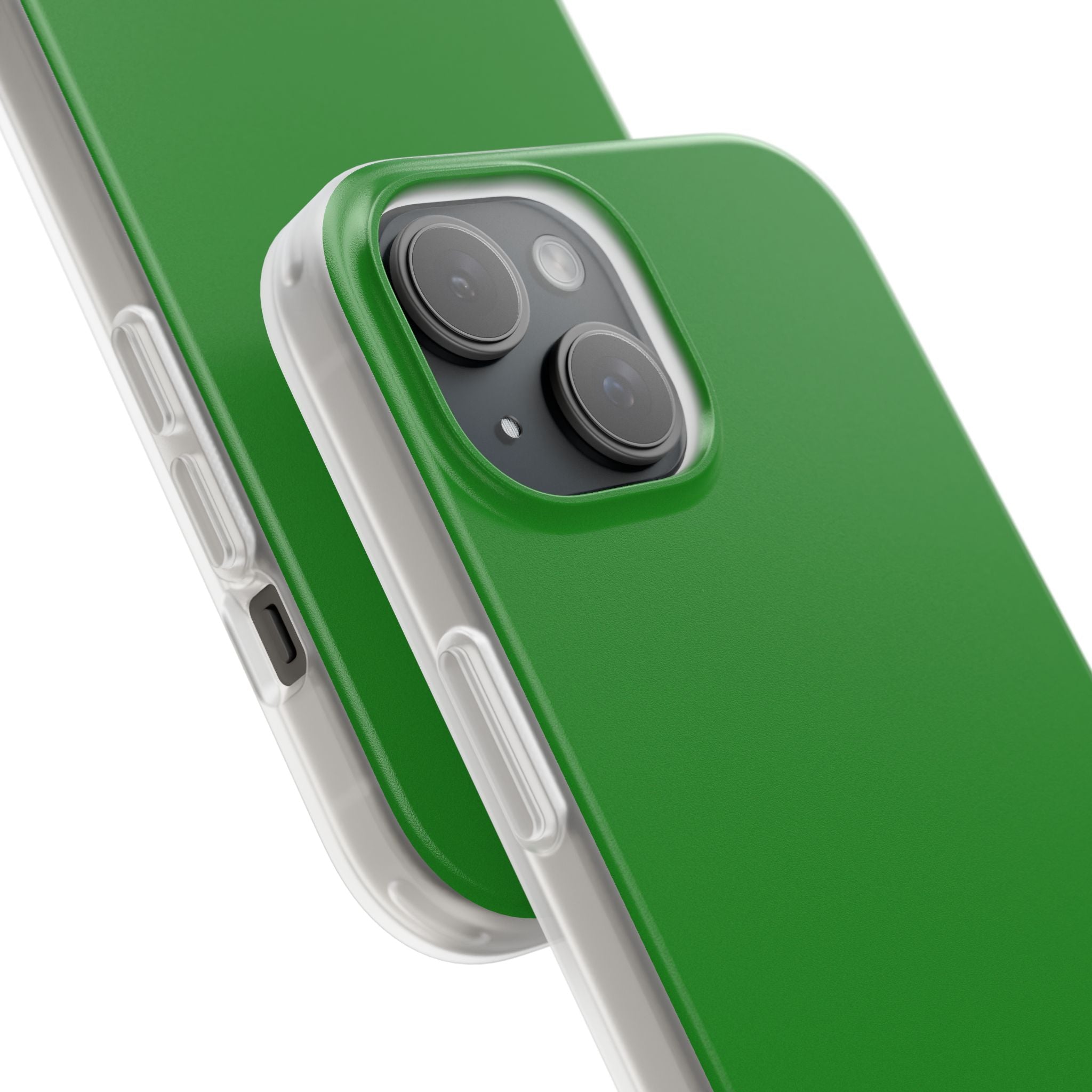 Forest Green iPhone 15 - Flexi Phone Case