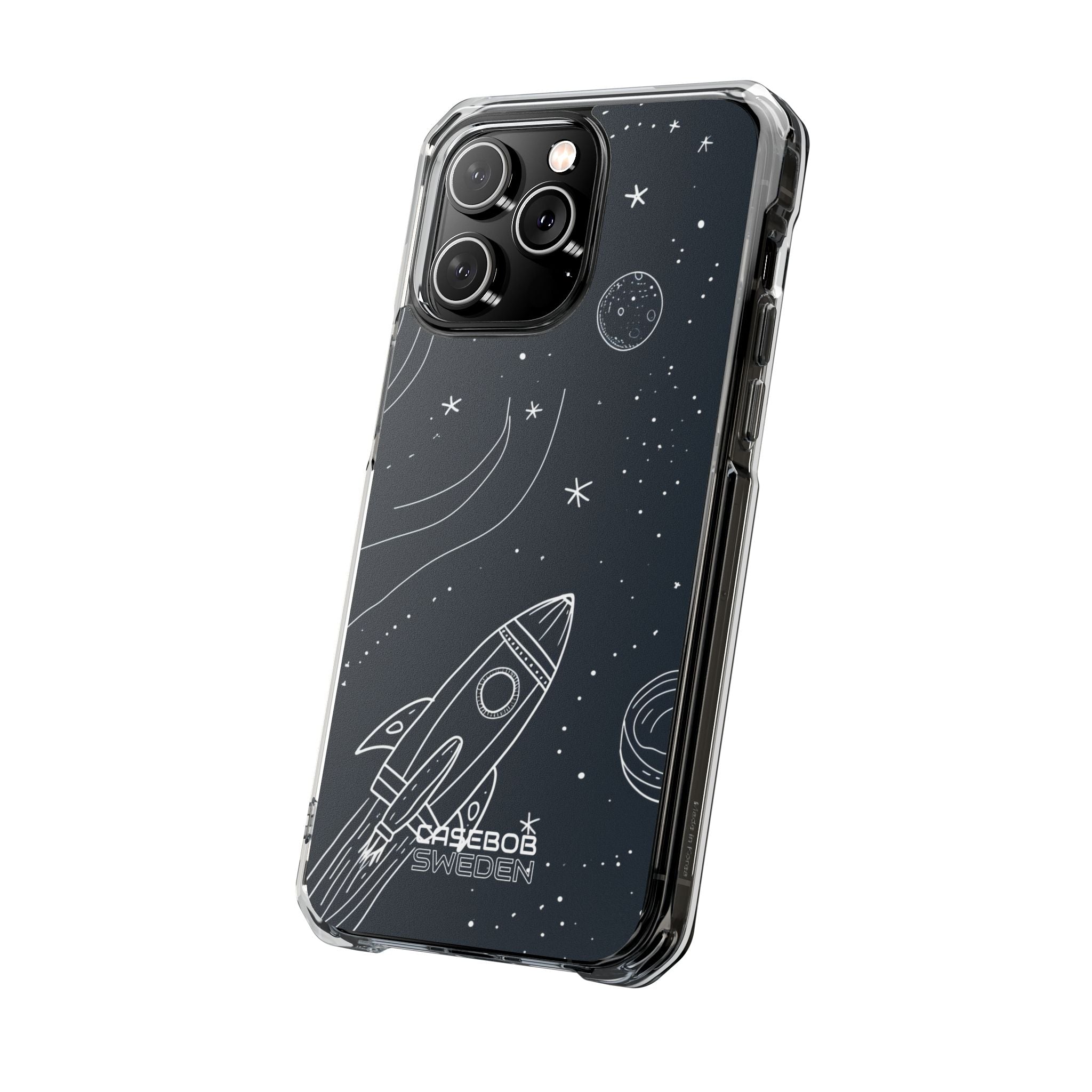 Cosmic Rocket Drift iPhone 14 - Impact Clear+