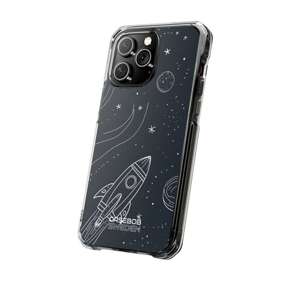 Cosmic Rocket Drift iPhone 14 - Impact Clear+