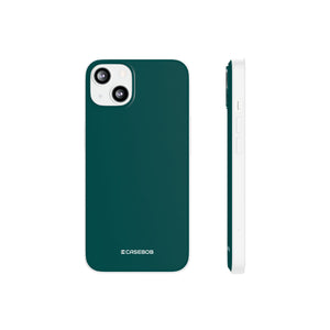 Deep Jungle Green | Phone Case for iPhone (Flexible Case)