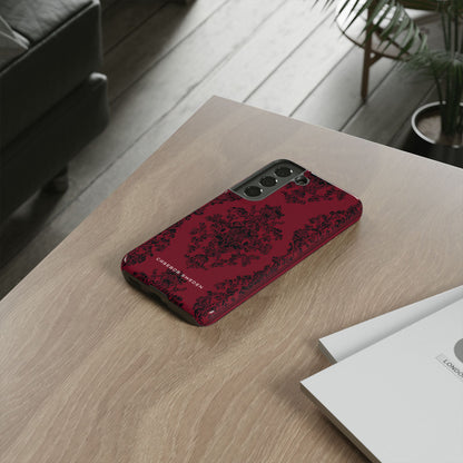 Gothic Crimson Elegance  Samsung S22 - Tough Phone Case