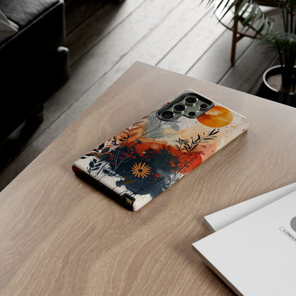 Orange Solstice Samsung S23 Ultra Case - Tough