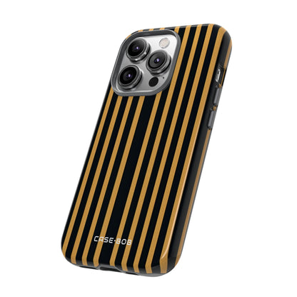 Golden Stripes iPhone 14 Pro Case - Tough