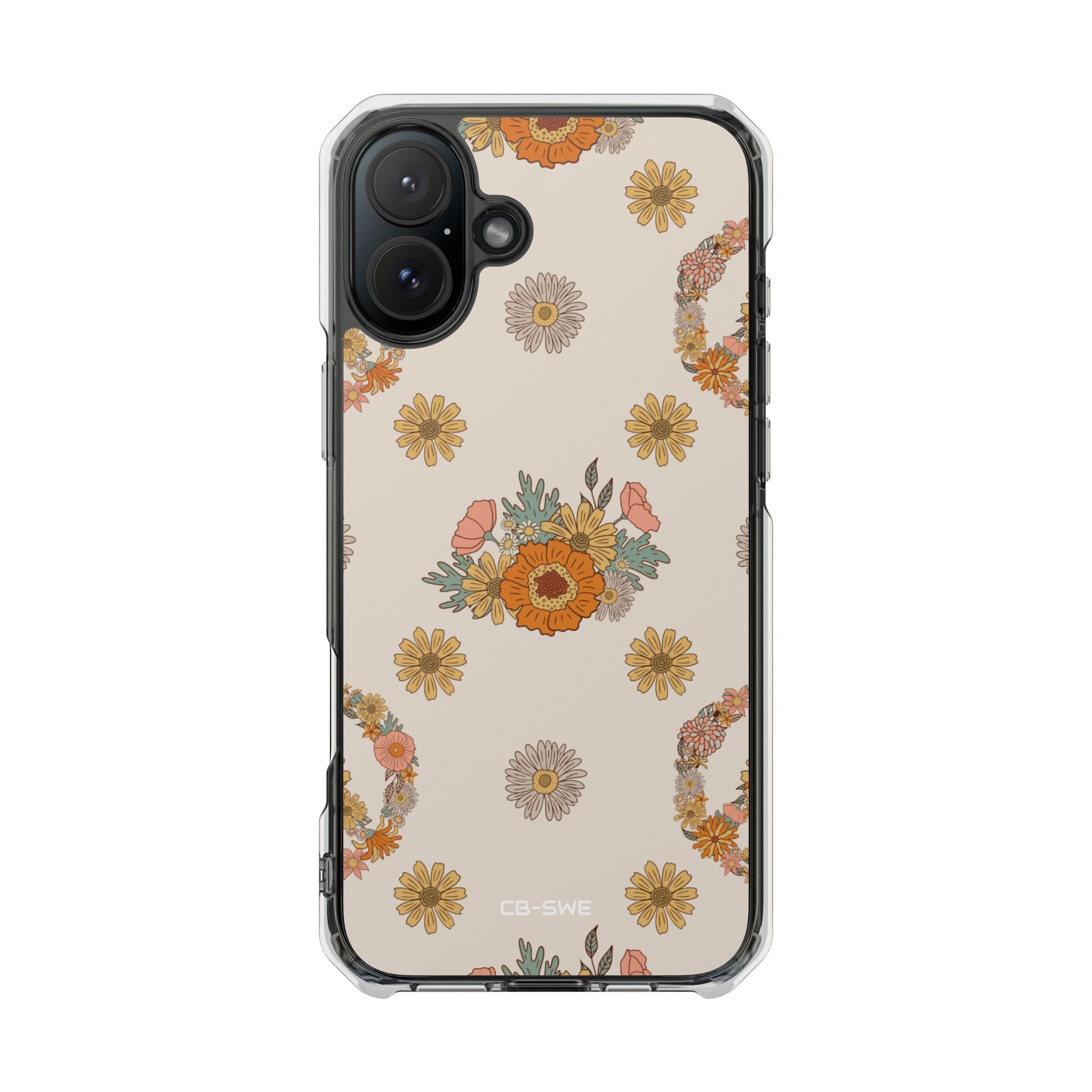 Floral Peace Harmony iPhone Case - Impact