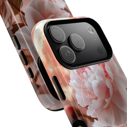 Peony Moonlight iPhone 17 Pro Case - Tough+