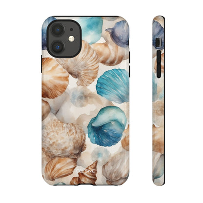 Seashells Embrace Shore - iPhone Case