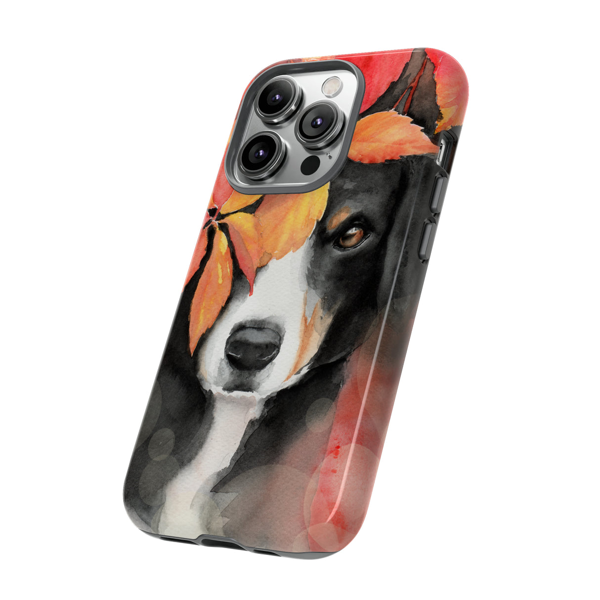 Aquarell Hund - Schutzhülle fürs Handy