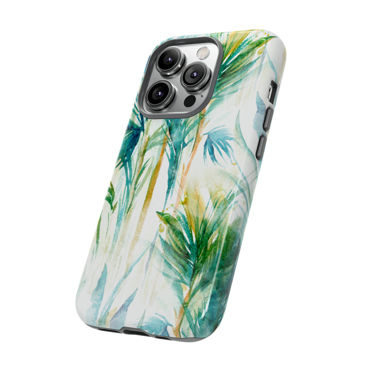 Watercolor Tropical Trees - Protective Phone Case