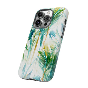 Watercolor Tropical Trees - Protective Phone Case