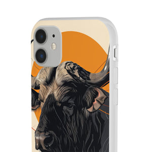 Majestic Buffalo Sun | Flexible Phone Case for iPhone