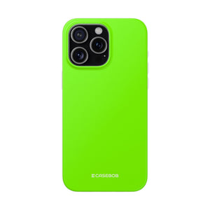 Chartreuse Grün | Handyhülle für iPhone (Flexi Case)