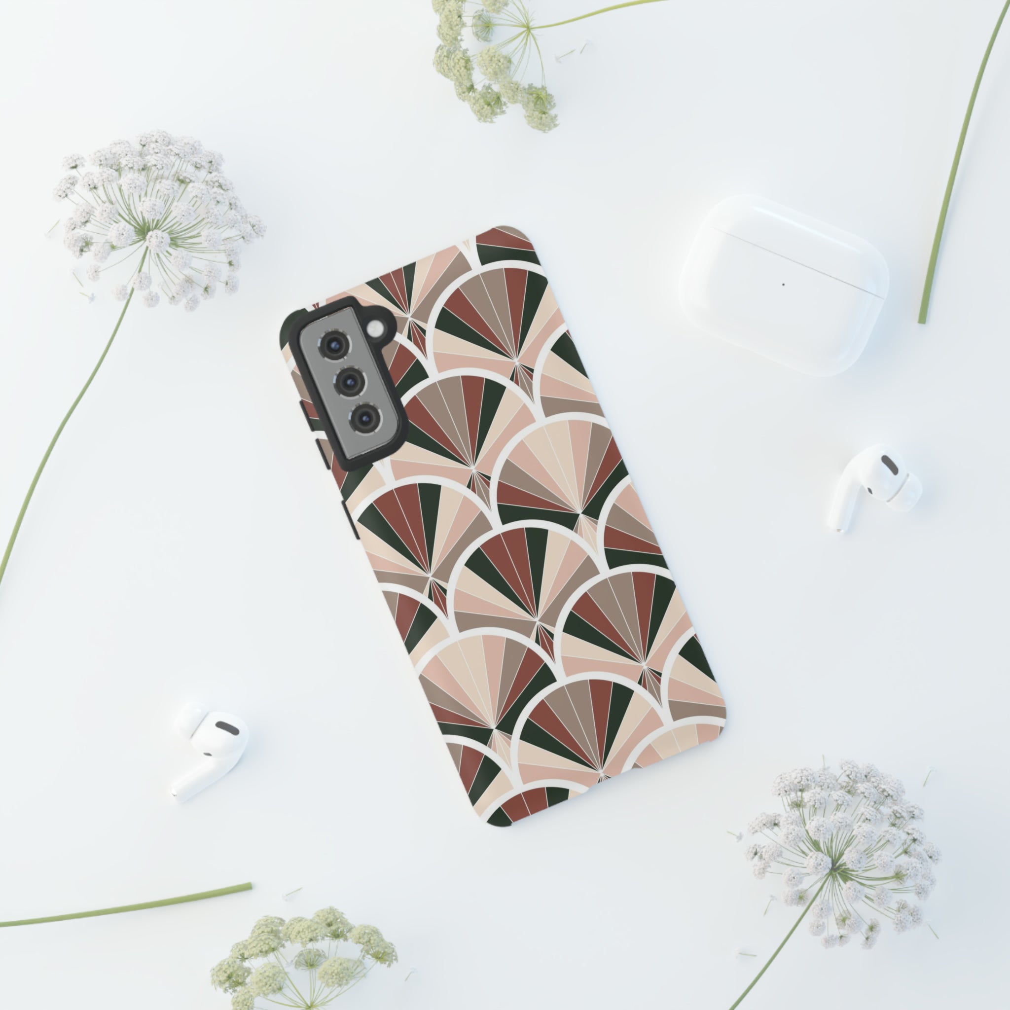 Brown Retro - Protective Phone Case