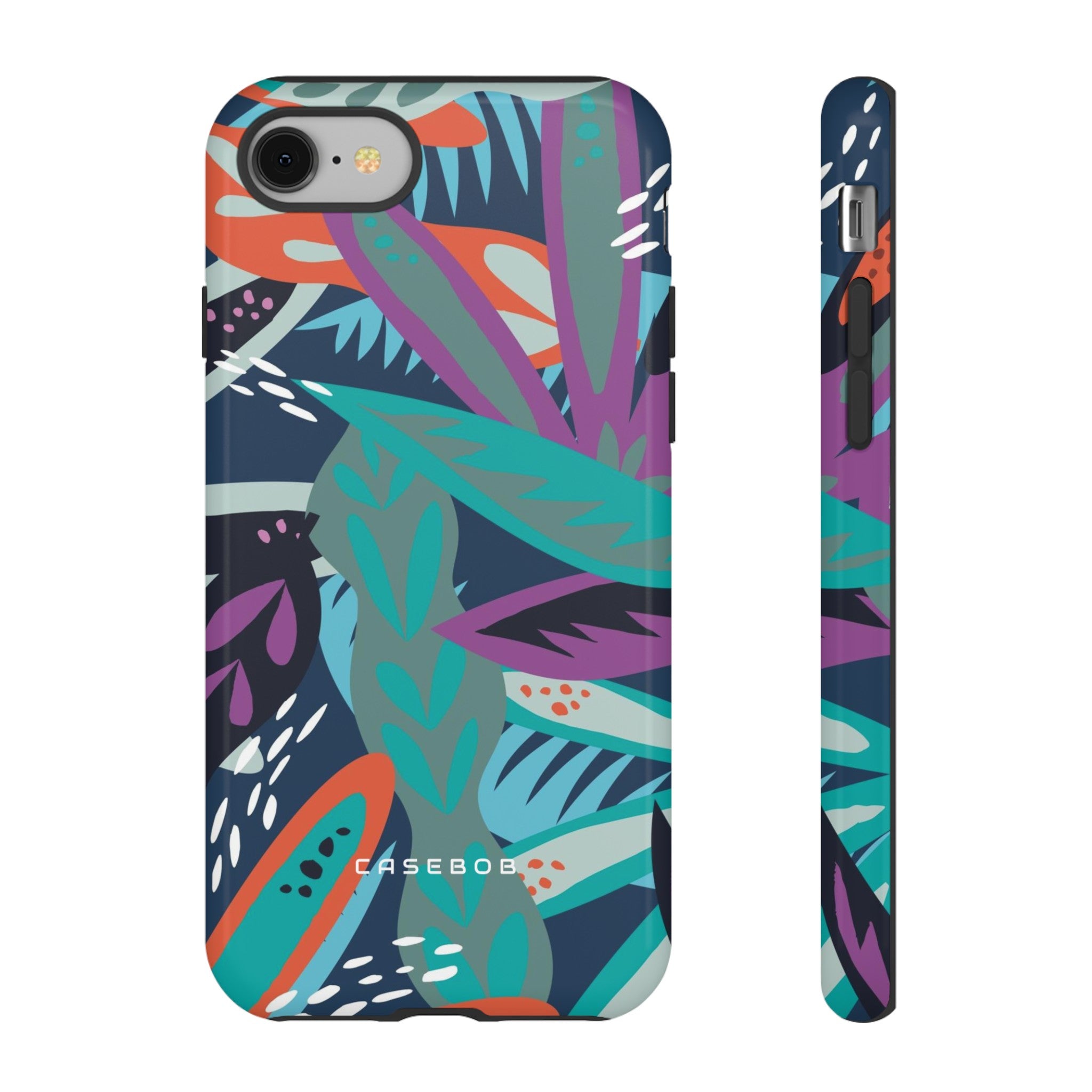 Tropical Leaf Moz - Protective Phone Case