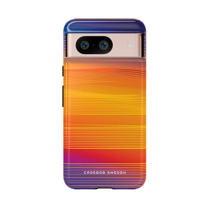 Gradient Sunset Flow Google Pixel 8 - Tough Phone Case