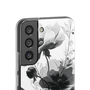 Botanische Eleganz | Flexible Handyhülle für Samsung Galaxy