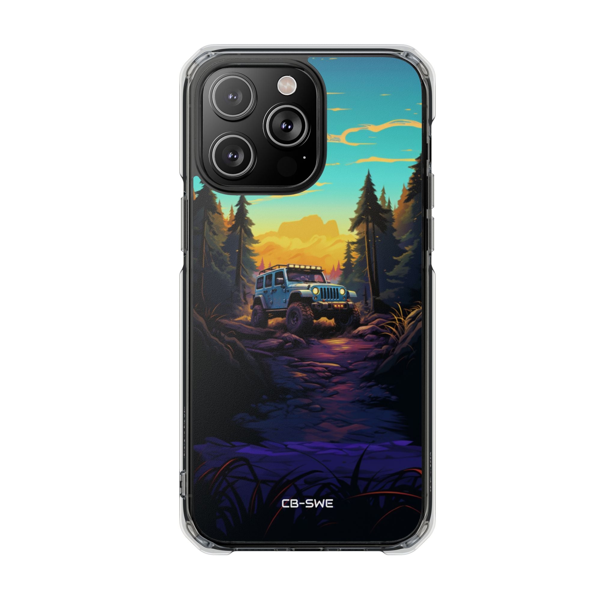Sunset Adventure Trail iPhone Case - Impact