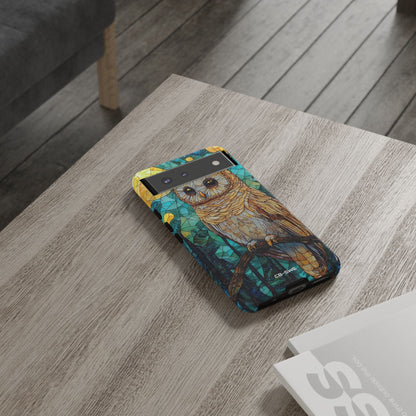 Celestial Owl Gaze - Google Pixel Case