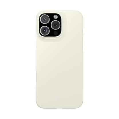 Ivory iPhone 16 - Slim Phone Case