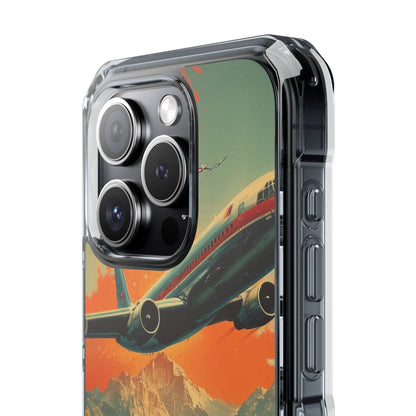 Vintage Skyward Adventure iPhone 15 - Clear Impact Phone Case