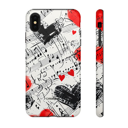 Melodic Love Notes - Protective Pixel Case - Protective Phone Case