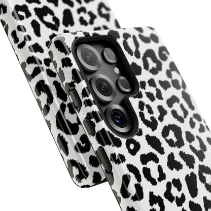 Monochrome Leopard Essence - Samsung Case