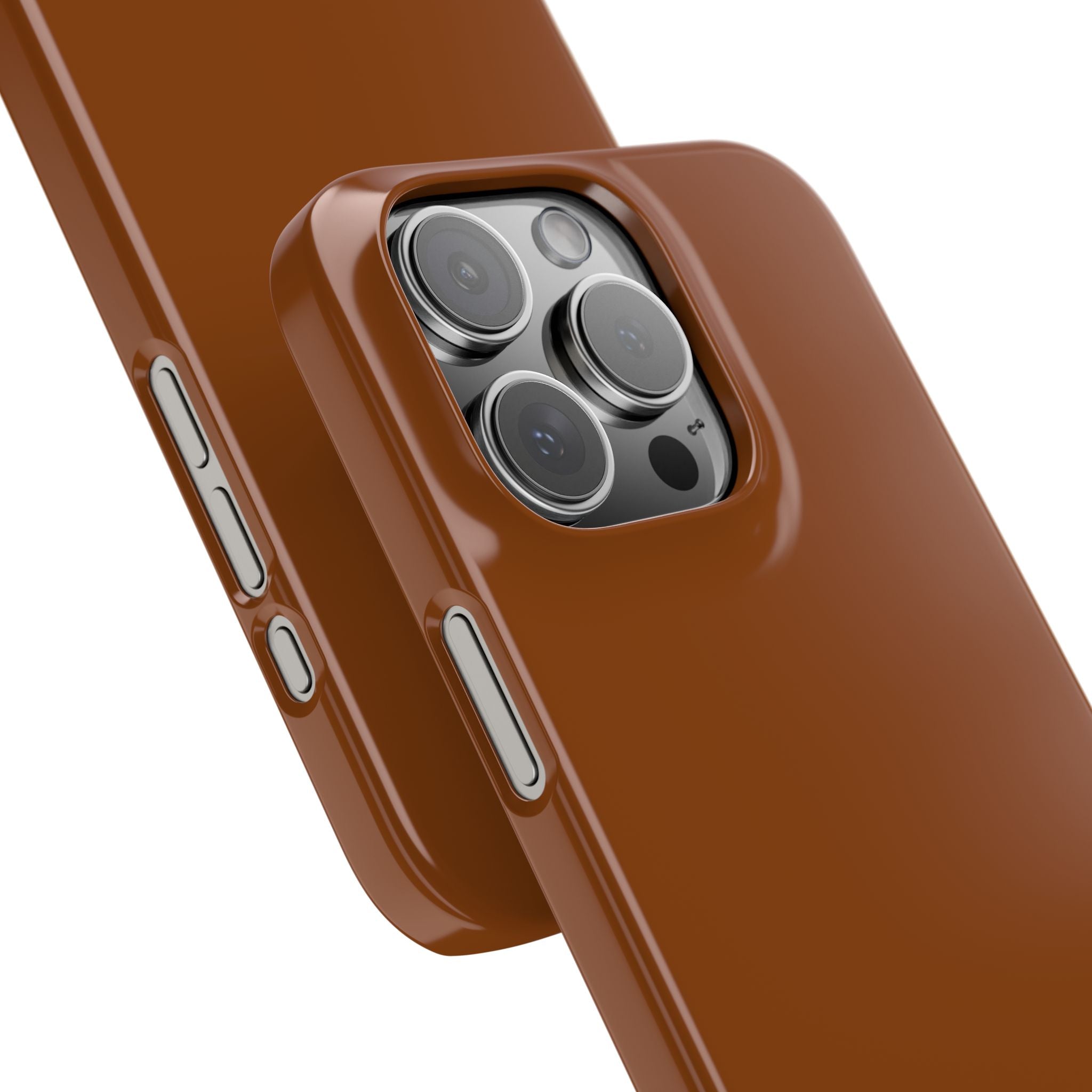 Saddle Brown iPhone 16 - Slim Phone Case