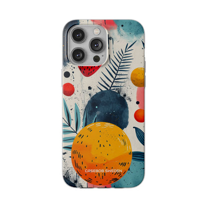 Vibrant Fruit Canvas - Flexi iPhone 14 Phone Case