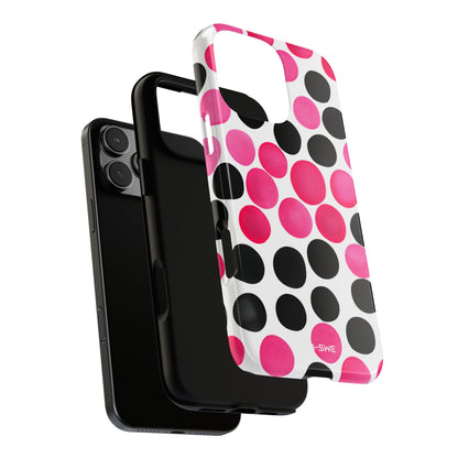 Pulsing Circles Illusion - iPhone Case