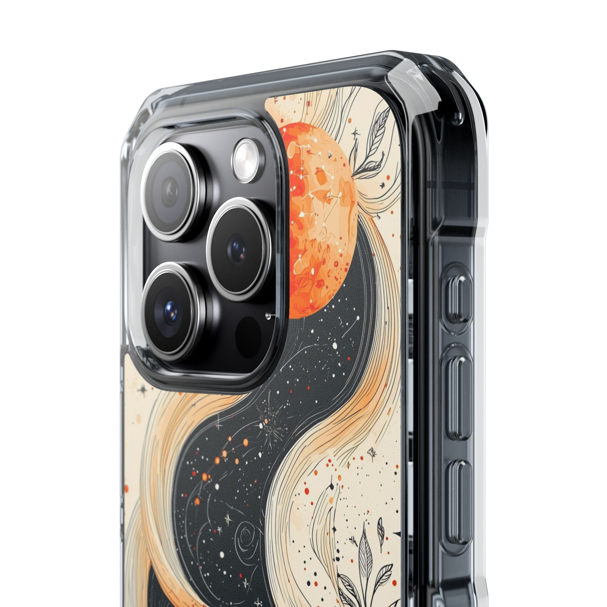 Celestial Whimsy Blooms iPhone Case - Impact