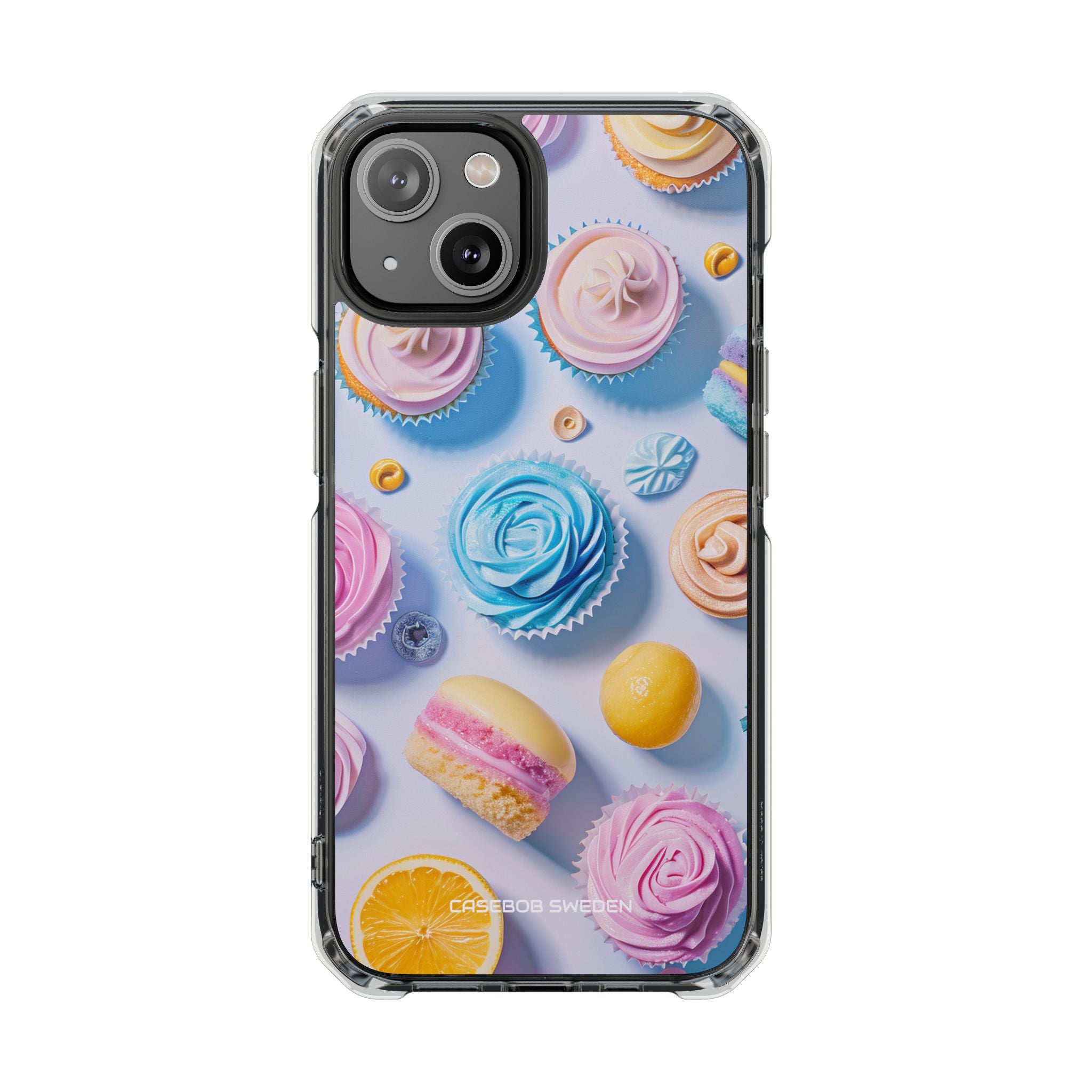 Pastel Whimsy Desserts - Clear Impact iPhone 14 Phone Case