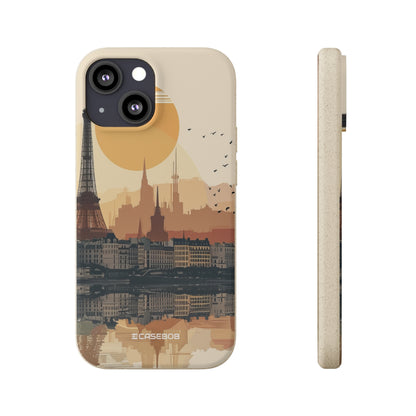 Parisian Sunset Serenity | Biodegradable Phone Case