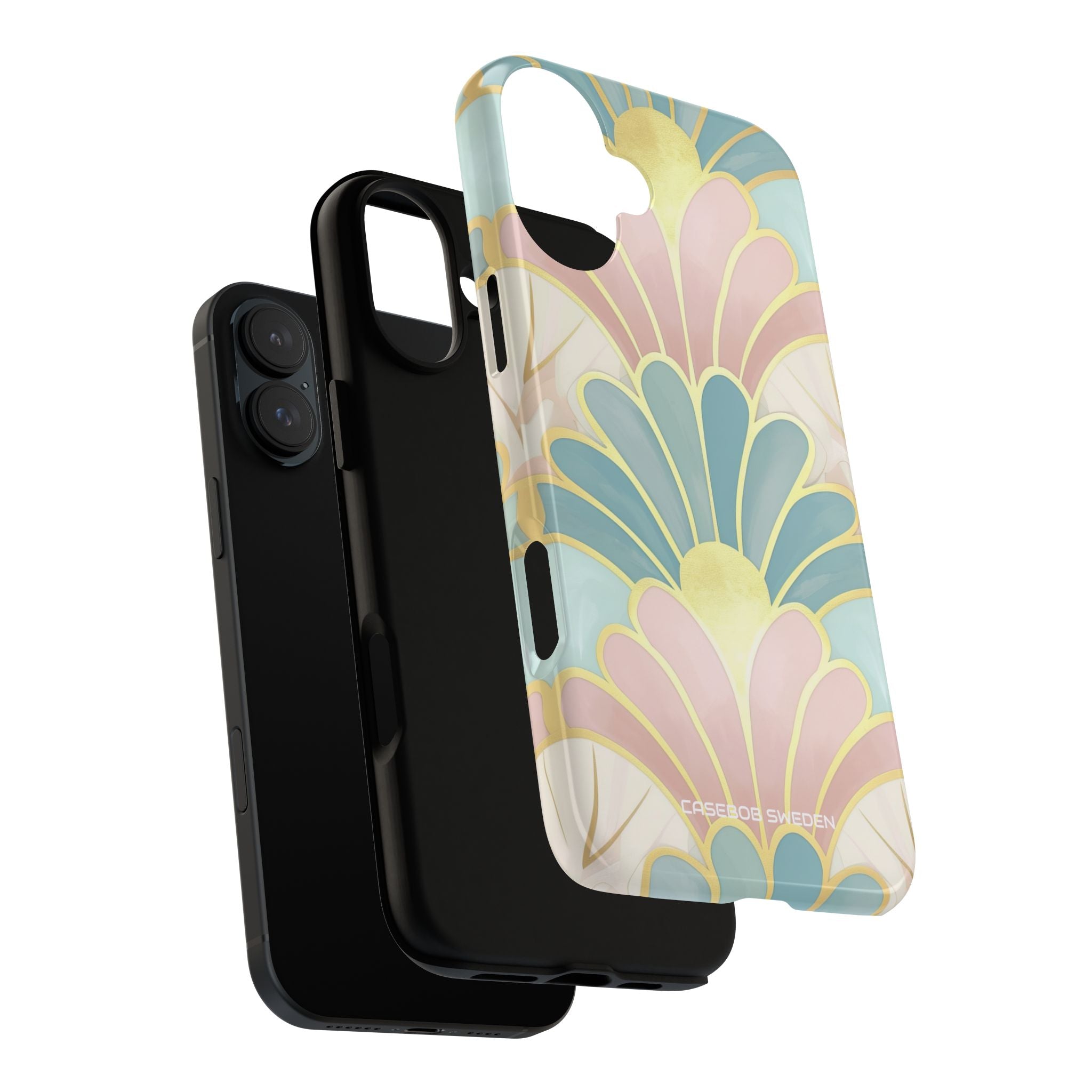 Pastel Deco Elegance - Tough iPhone 16 Phone Case