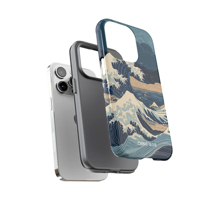 Cresting Blue Wave iPhone 14 Pro Case - Tough