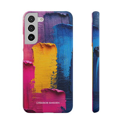 Bold Abstract Texture - Slim Samsung S22 Phone Case