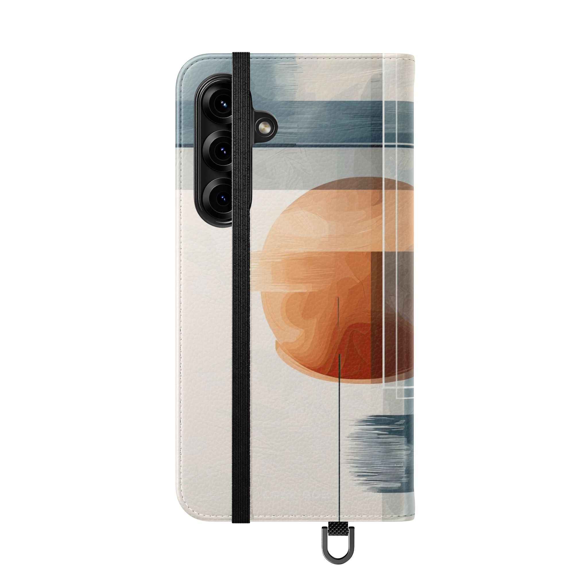 Amber Orbit - Samsung S25+ Case - Wallet