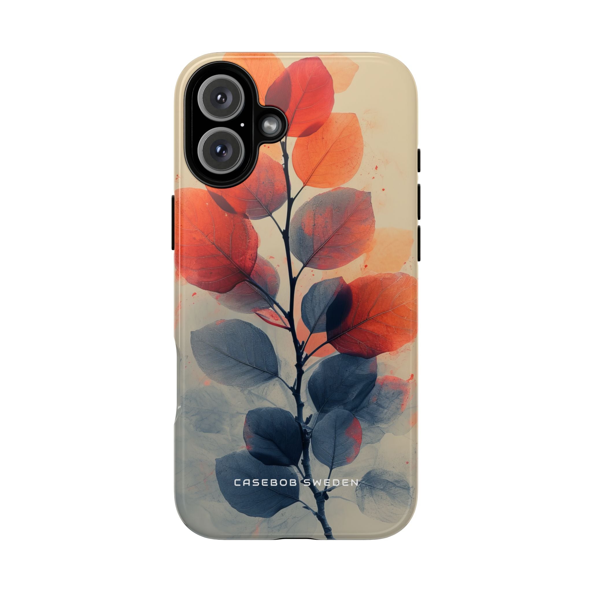 Ethereal Leaf Harmony iPhone 16 - Tough Phone Case