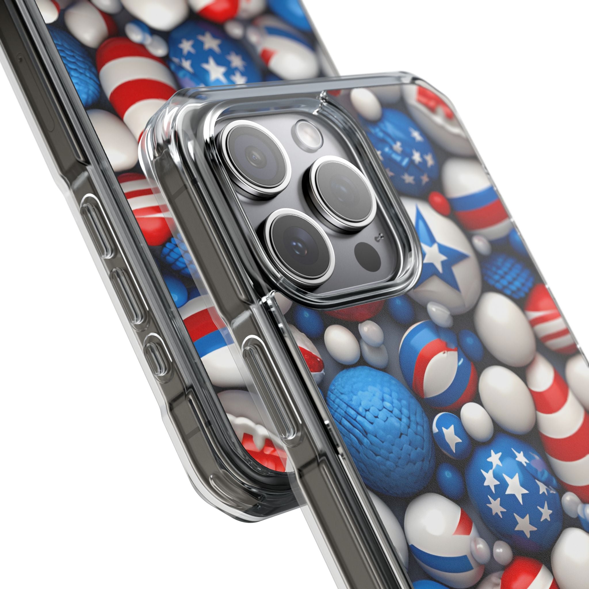 Festive Spheres Cluster iPhone Case - Impact