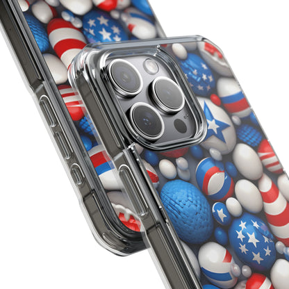 Festive Spheres Cluster iPhone Case - Impact