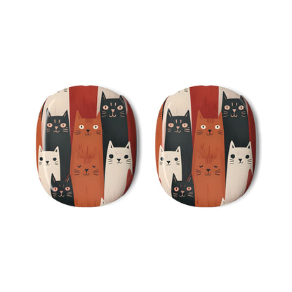 Cat Columns Orange - AirPod Max Case