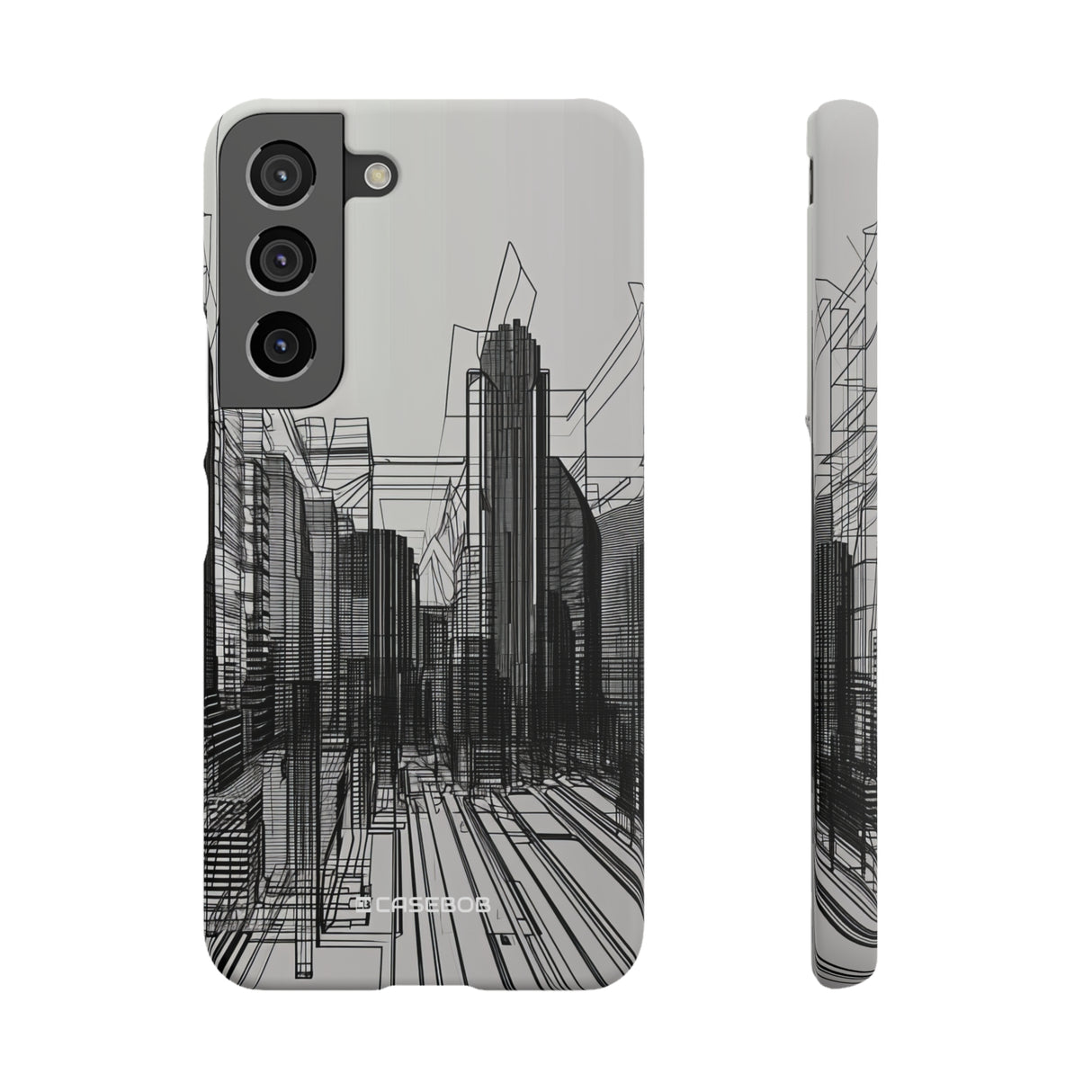 Urban Wireframe | Slim Phone Case for Samsung