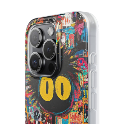 Spiky Shadow iPhone 15 Pro Case - Soft