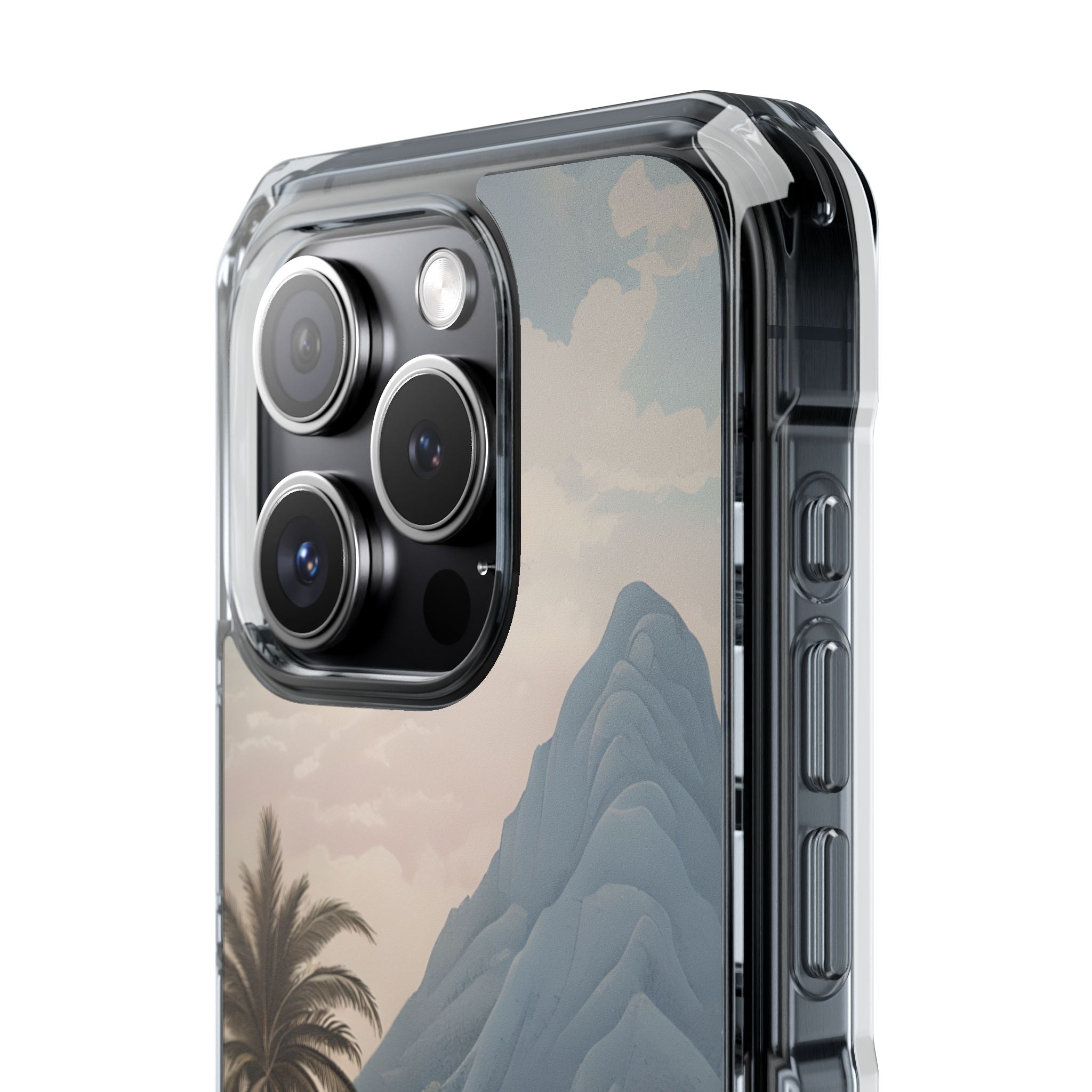 Serene Mountain Oasis iPhone Case - Impact