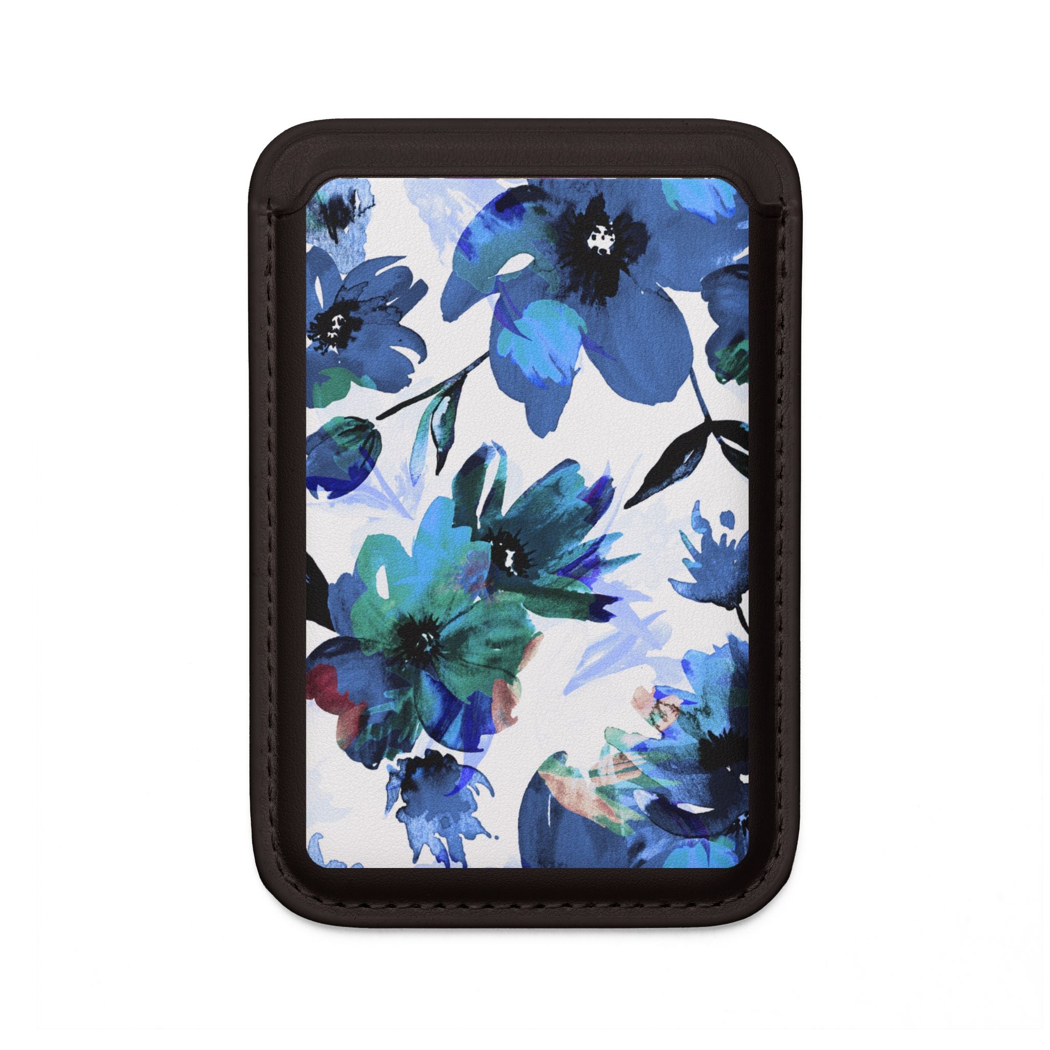 Blue Bloom Wallet – MagSafe Ready